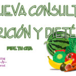 CARTEL NUEVA CONSULTA NUTRICIÓN Y DIETETICA